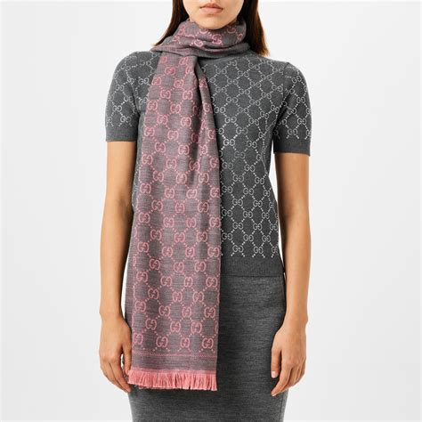 gucci scarf womens flannels|vintage Gucci scarf women.